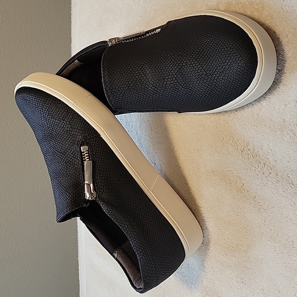 Style & Co. Moira Black Slip-On Sneakers, NWT